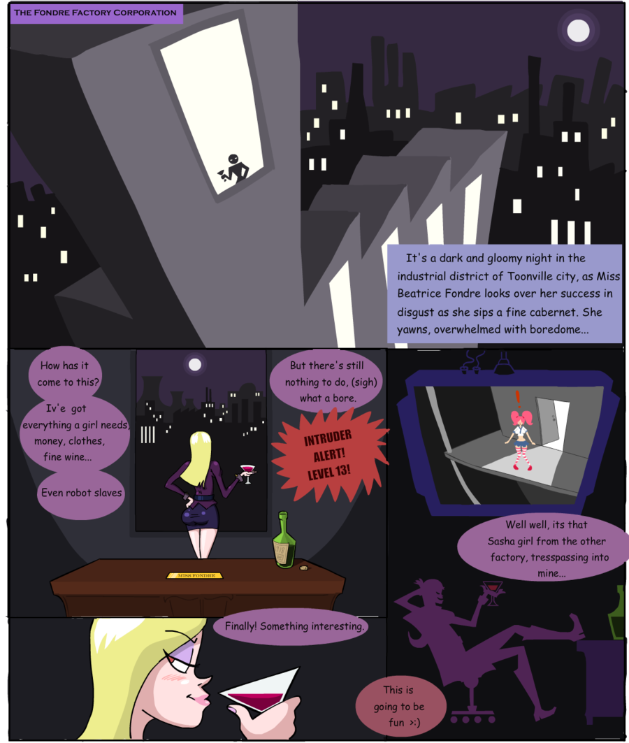 Miss Fondre's Factory page 1 full