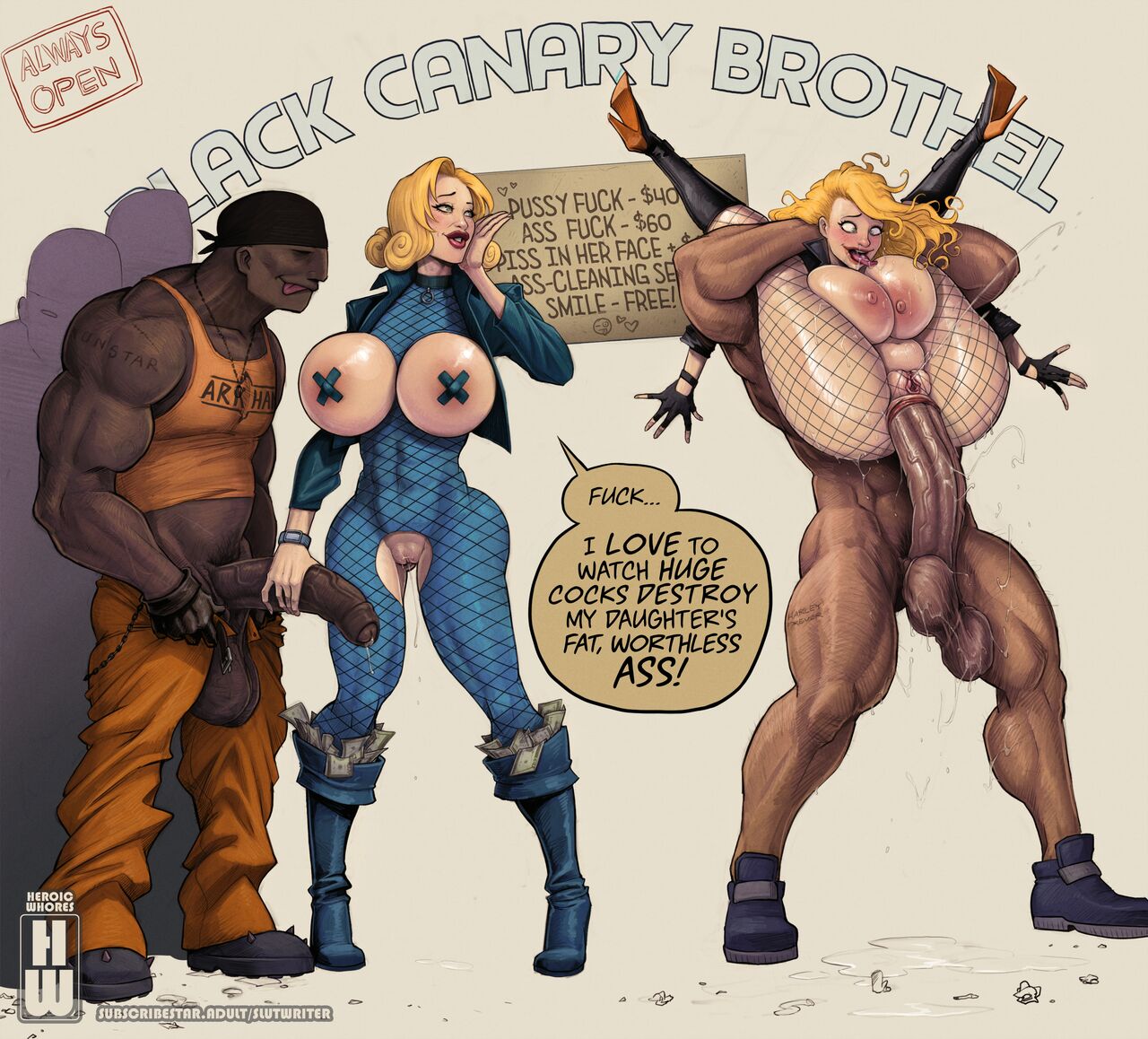 Heroic Whores - Blue page 7 full