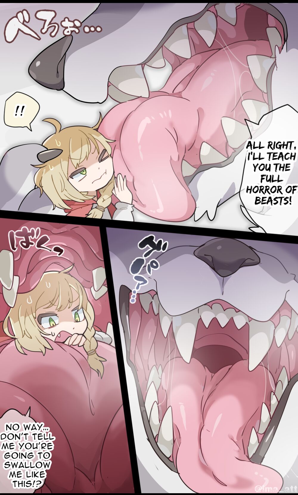 The Wolf VORE Little Red Riding Hood page 2 full