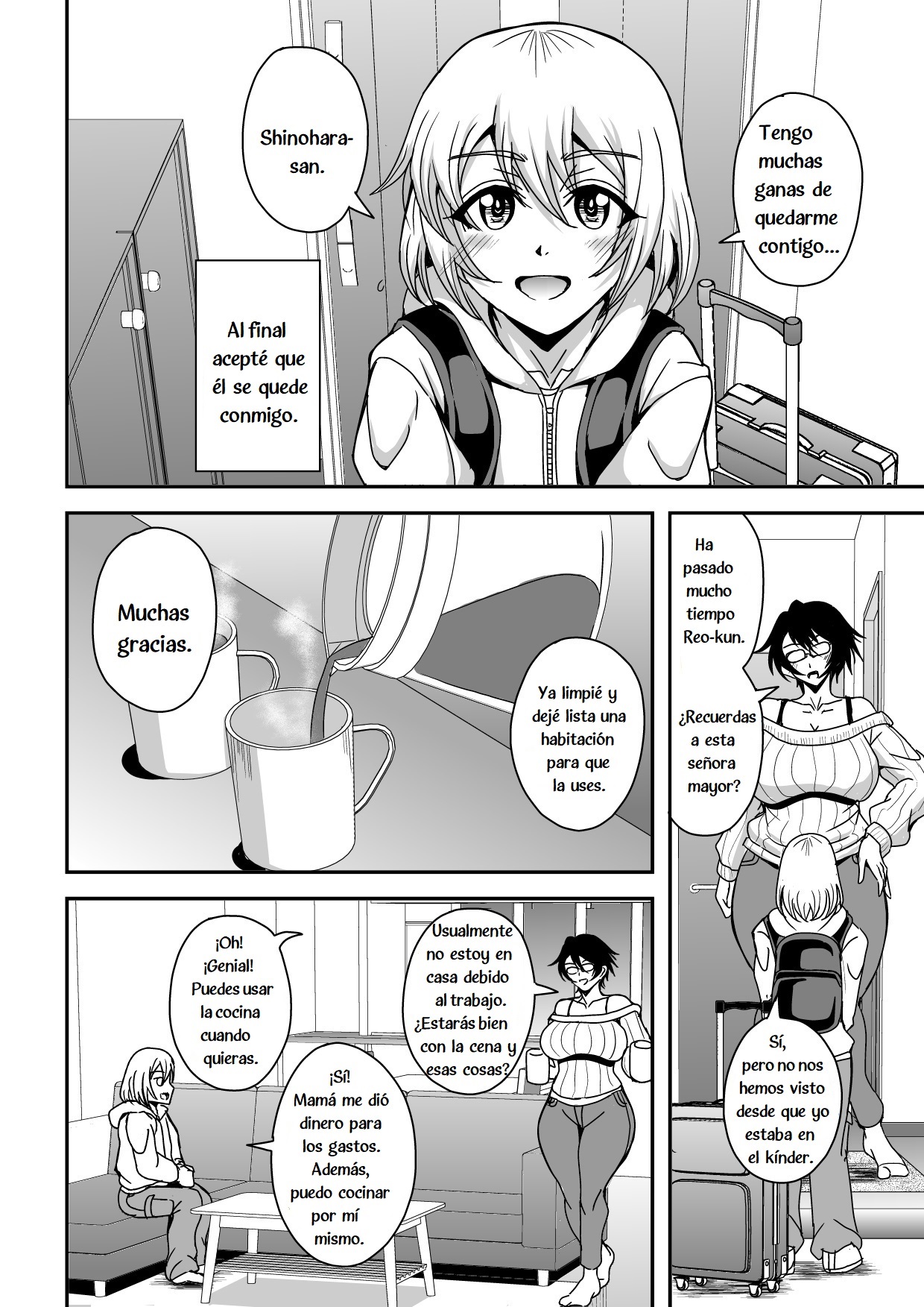 Arofour Dokushin BariCare Oba-san ga Yuujin no Musuko demo Aru Toshishita Danshi to no Kankei ni Hamaru Hanashi page 3 full