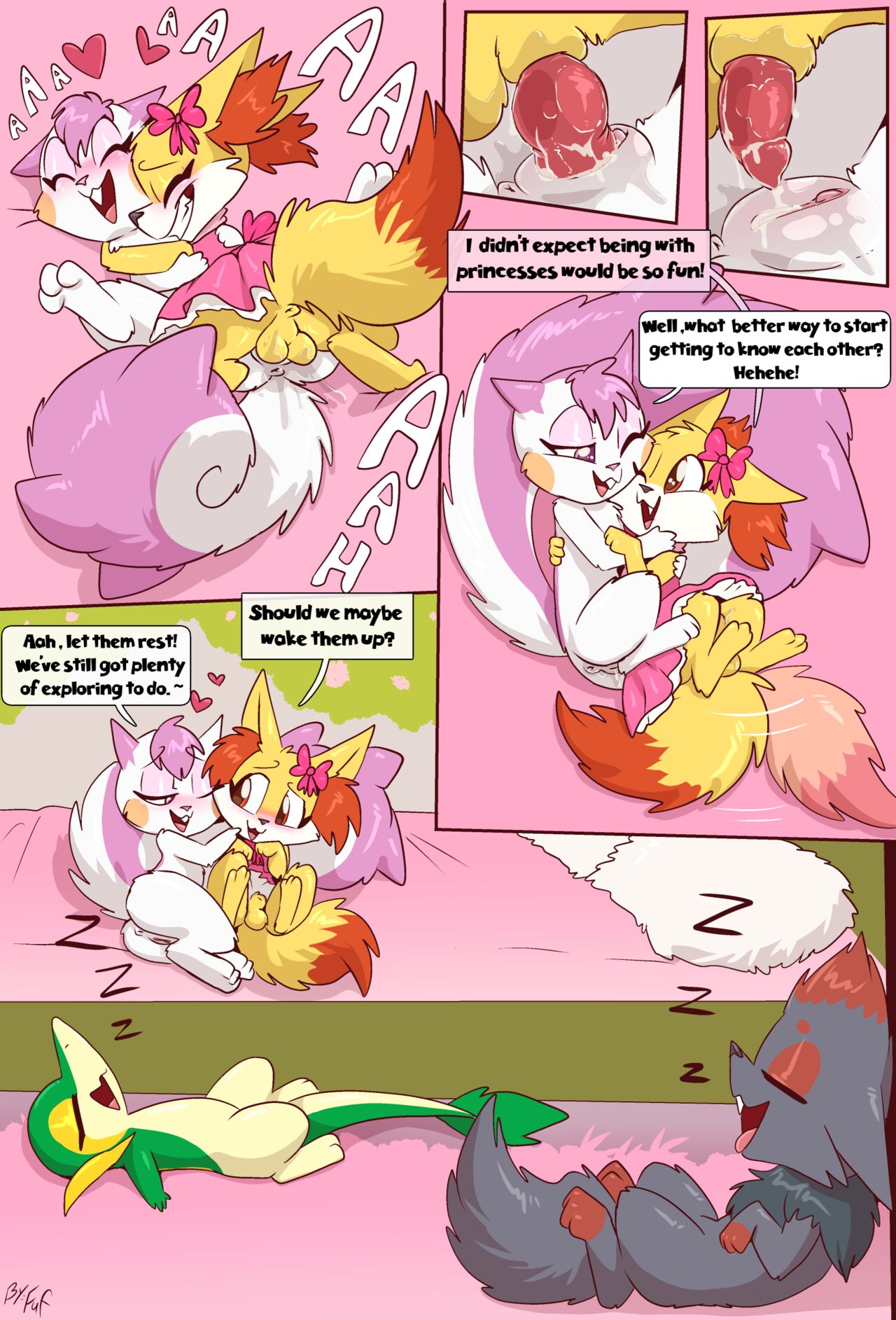 Meeting the Princesses page 6 full