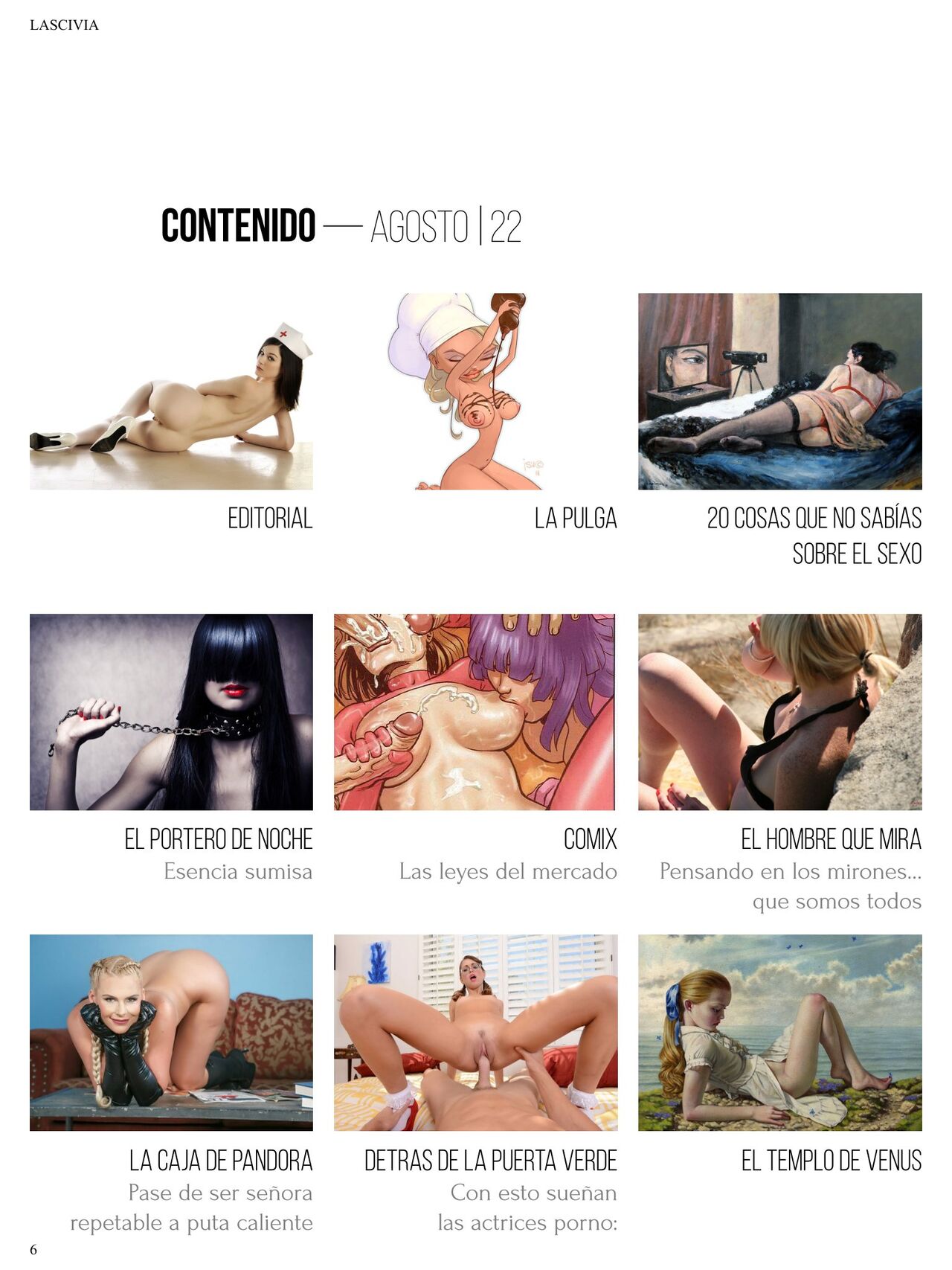 LASCIVIA magazine Vol 01 No 22 page 3 full