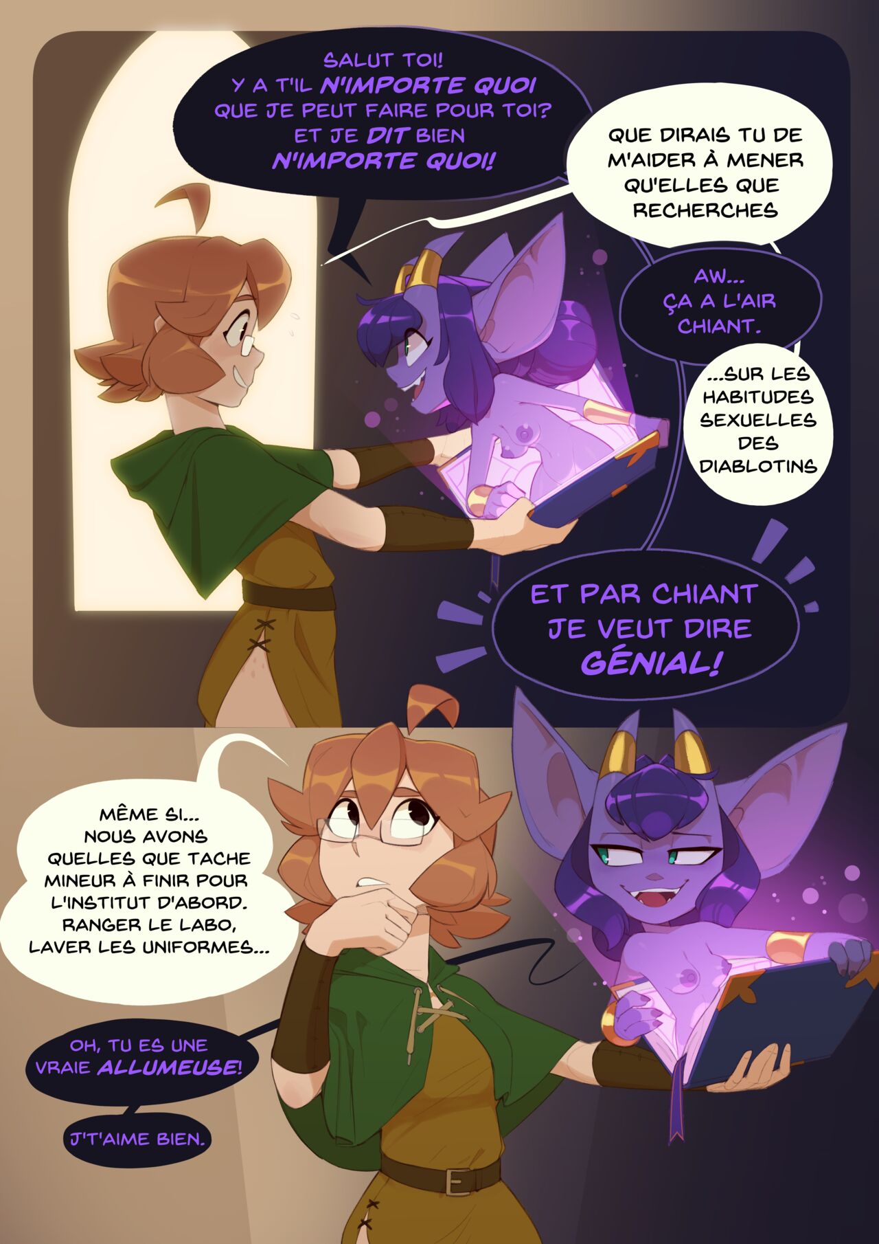 &amp;  Monster Researcher Eclair and the Tome of Imps page 2 full