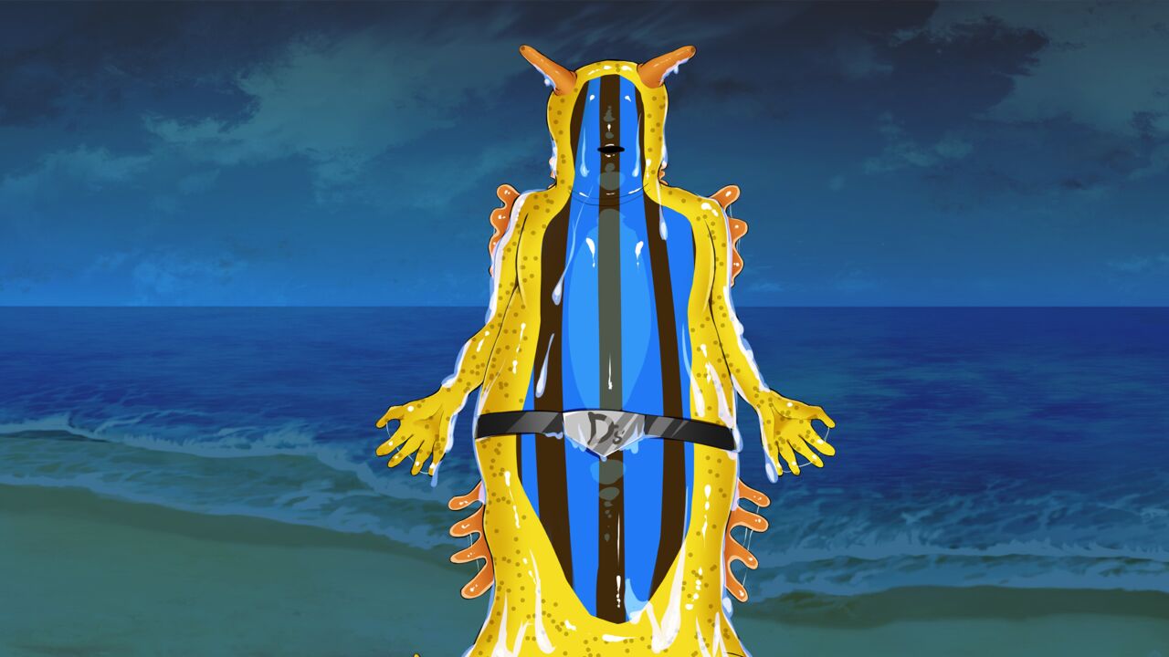 Cure Summer - Evil Fallen Sea Slug Slayer page 7 full