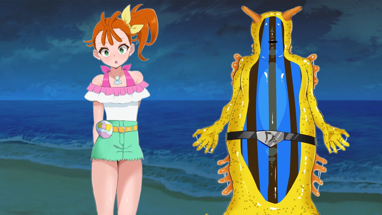 Cure Summer - Evil Fallen Sea Slug Slayer page 8 full