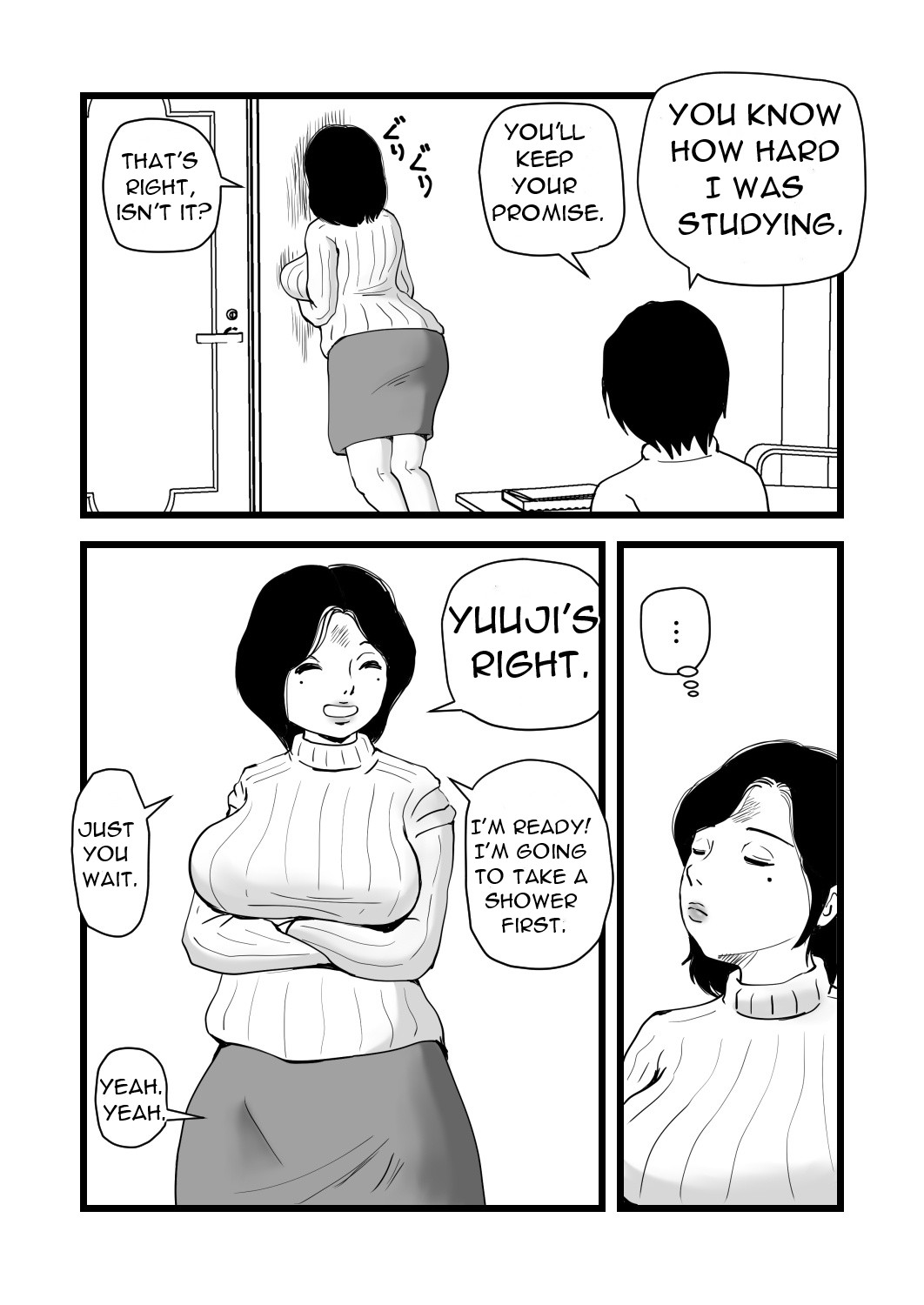 Goukaku Iwai wa Mama no Karada page 8 full