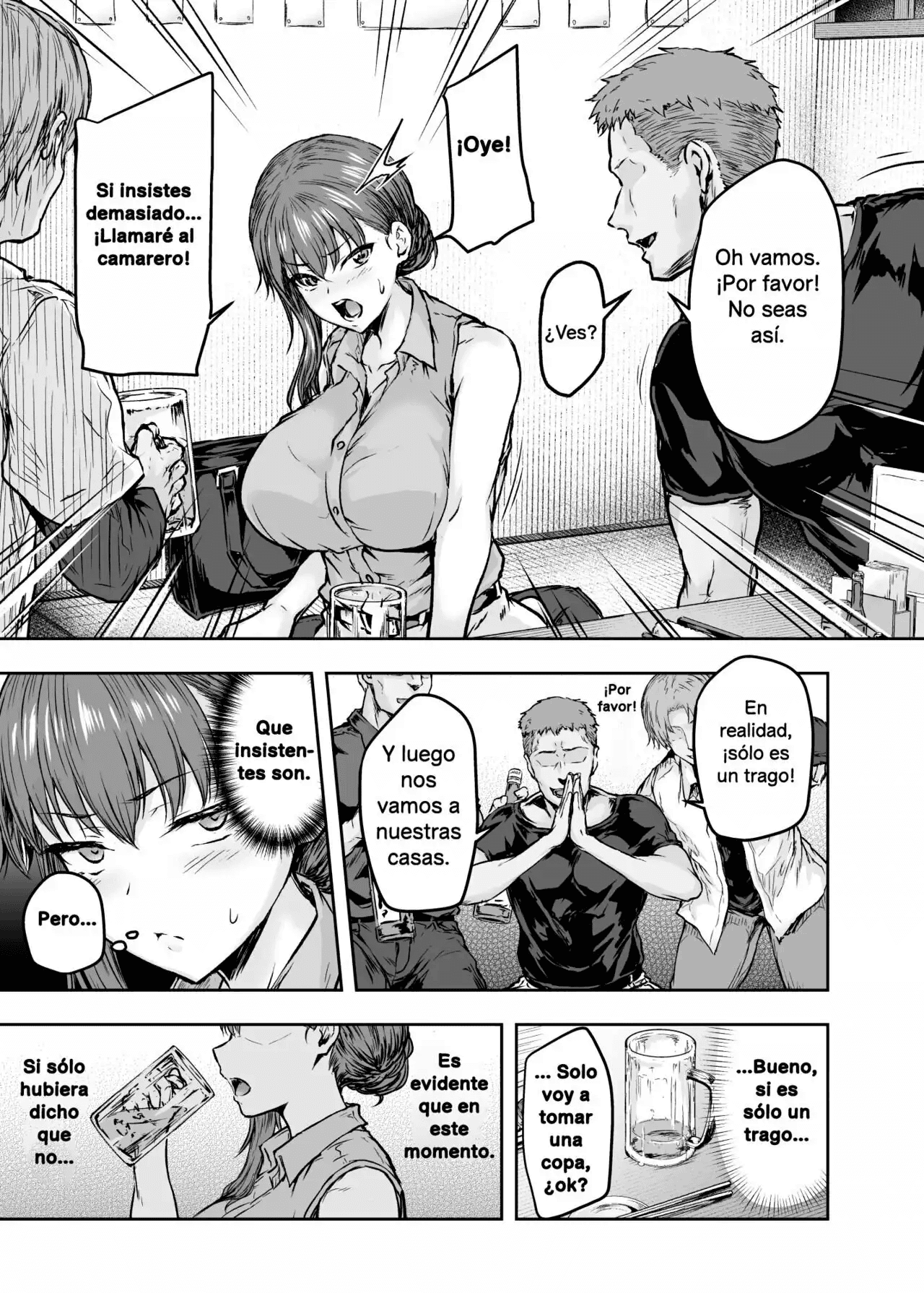 Watashi Kaerare Chaimashita AroThir OL ga Yarichin Daigakusei tachi no Chinpo ni Dohamari suru 1-3 page 10 full