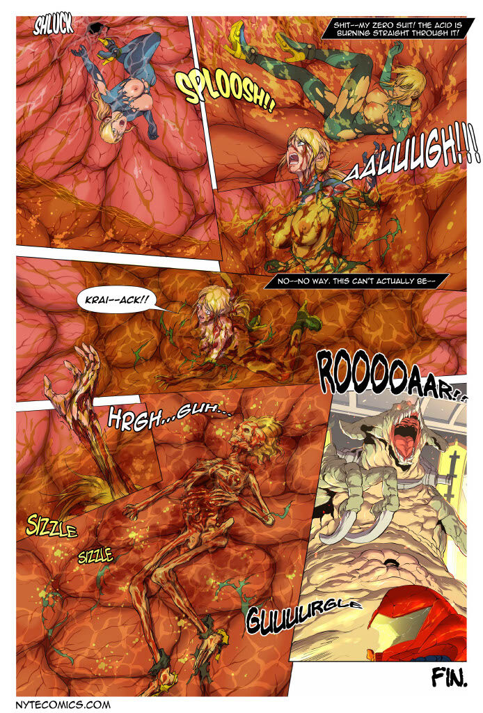 Metroid: Samus Aran's Dread II page 9 full