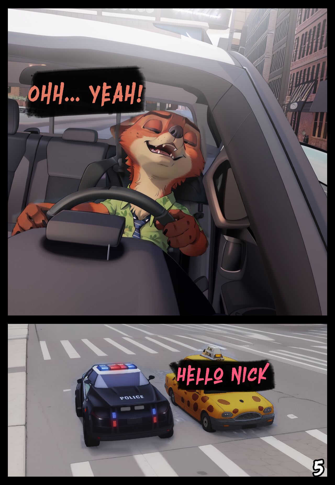 Horny Police page 5 full