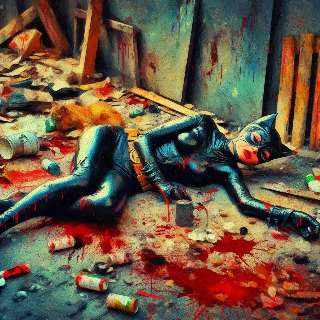 Catwoman in Violent Perils 3 page 8 full