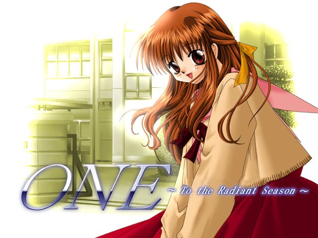 ONE ~Kagayaku Kisetsu e~  PS1 Edition - Extra CG and Shimizu Natsuki page 1 full