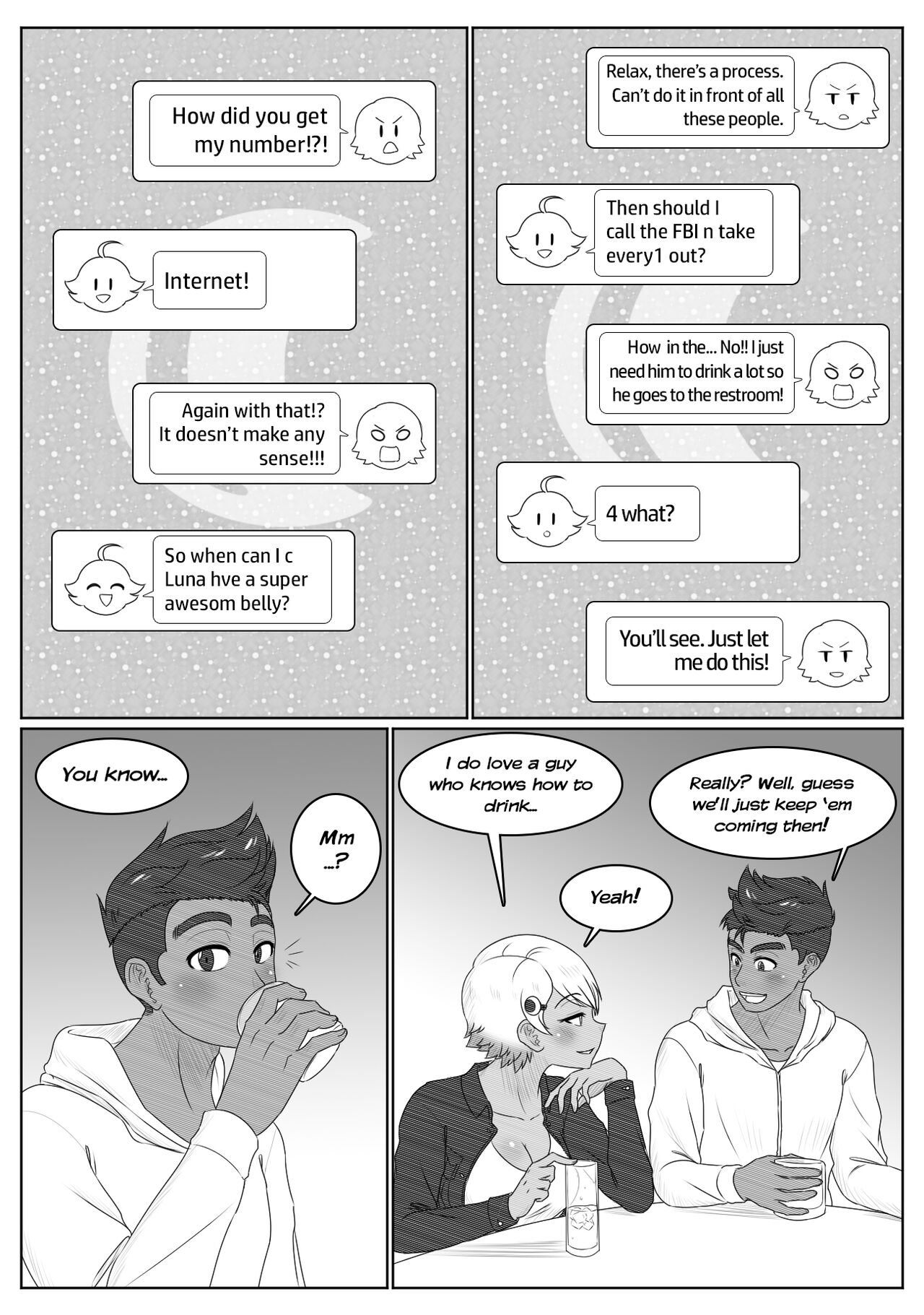 Malezor - Hungry Moon &amp; Little Star - Date Night page 8 full