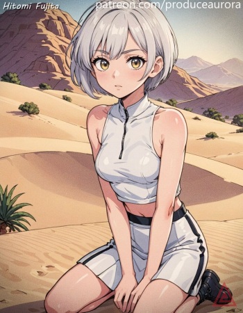 model no.4 Hitomi Fujita cover