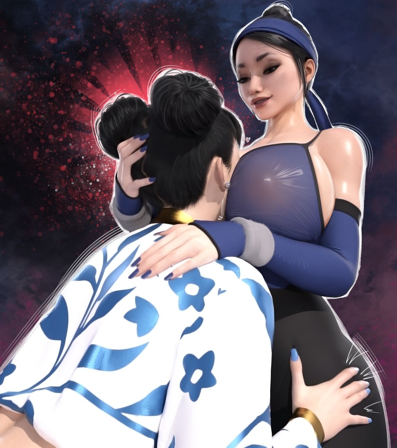Chun-li x Kitana page 9 full