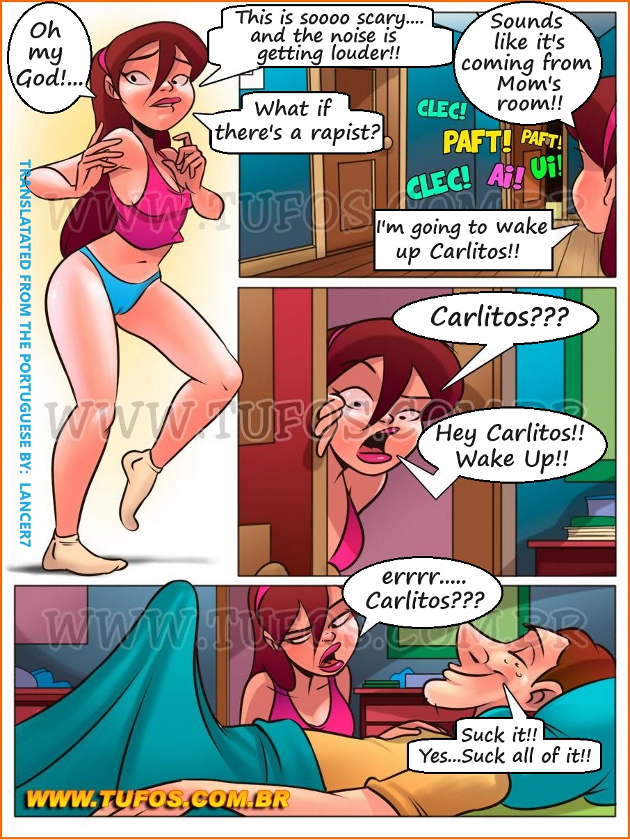 Familia Sacana #8 - Spying On Mommy and Daddy page 3 full