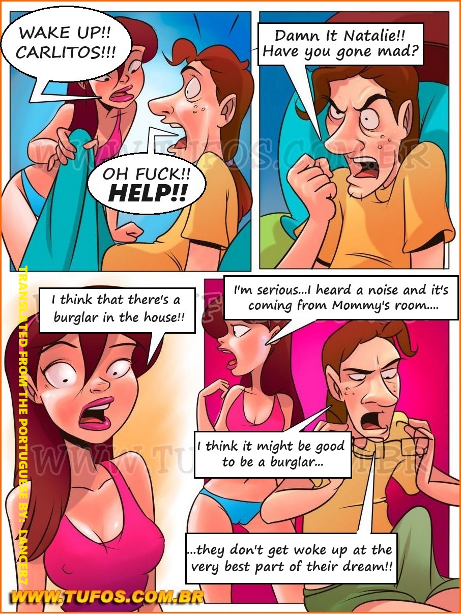 Familia Sacana #8 - Spying On Mommy and Daddy page 4 full
