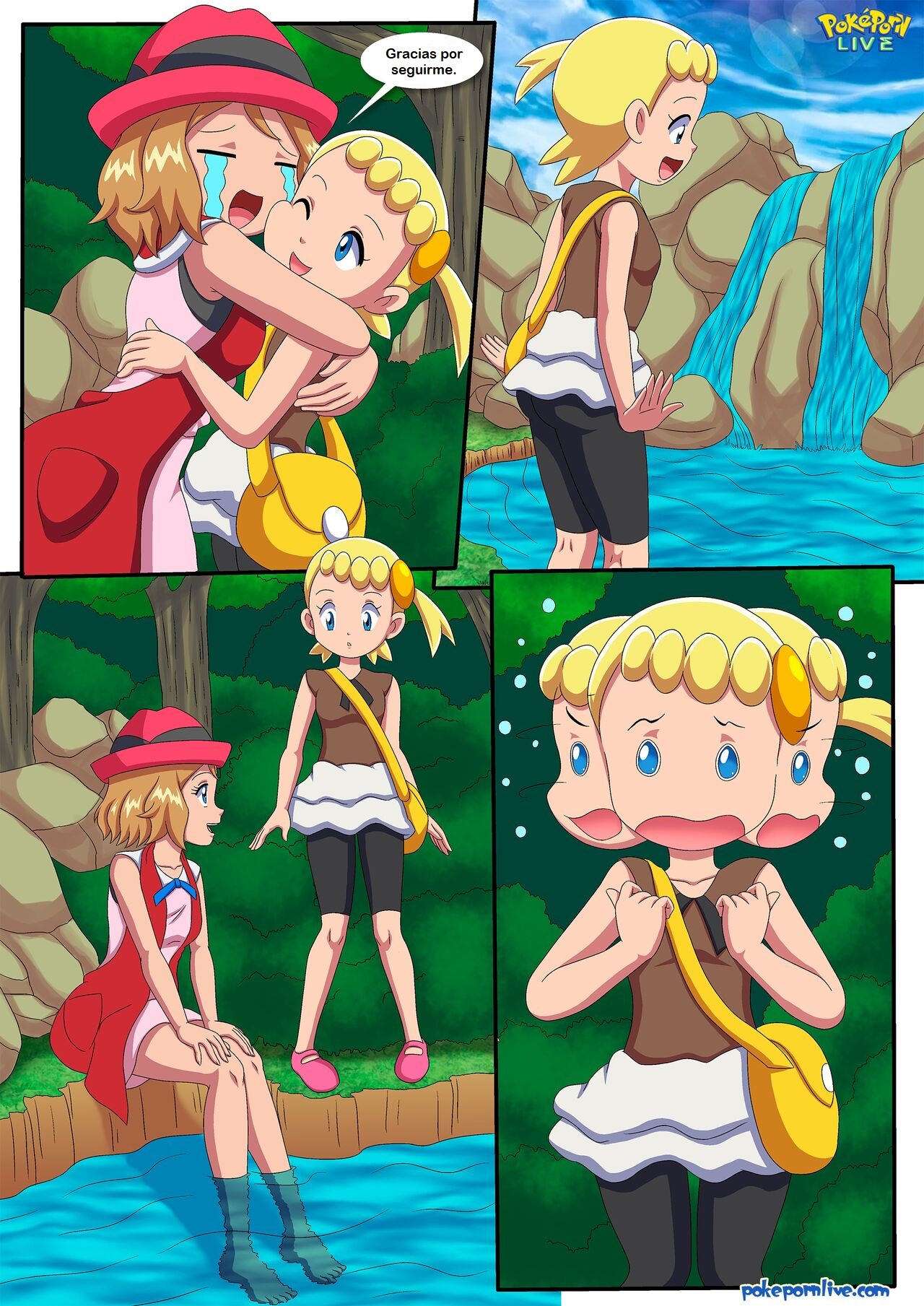 A hot break on the forest page 7 full