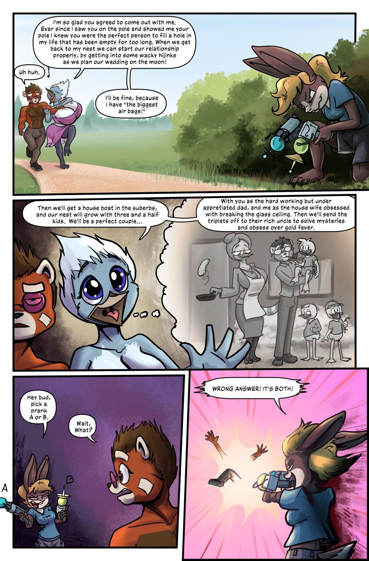 Rhona &amp; Buds Backfiring Revenge page 8 full