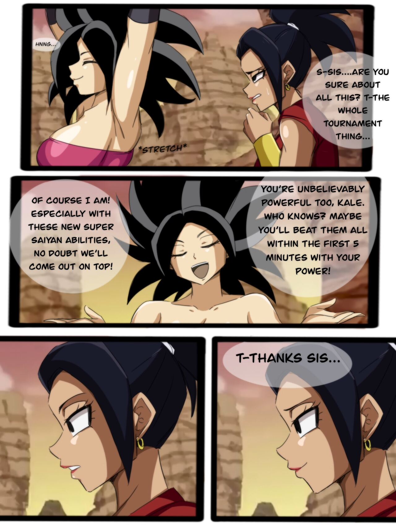 Caulifla’s Stress Relief page 4 full