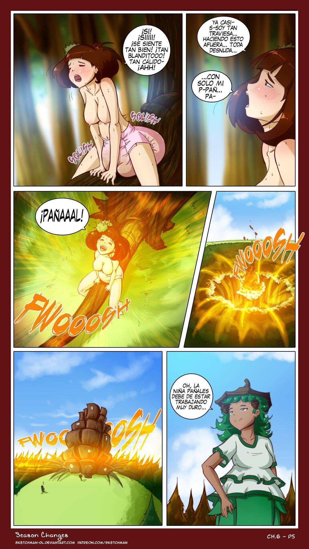 Season Changes  - CÓMIC ESPAÑOL / SketchMan-DL page 5 full