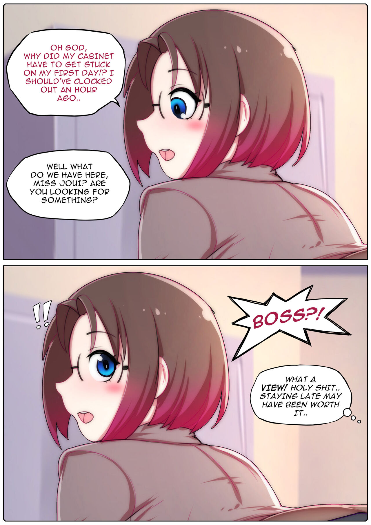 Elma Tries Not To Get Fired! page 3 full