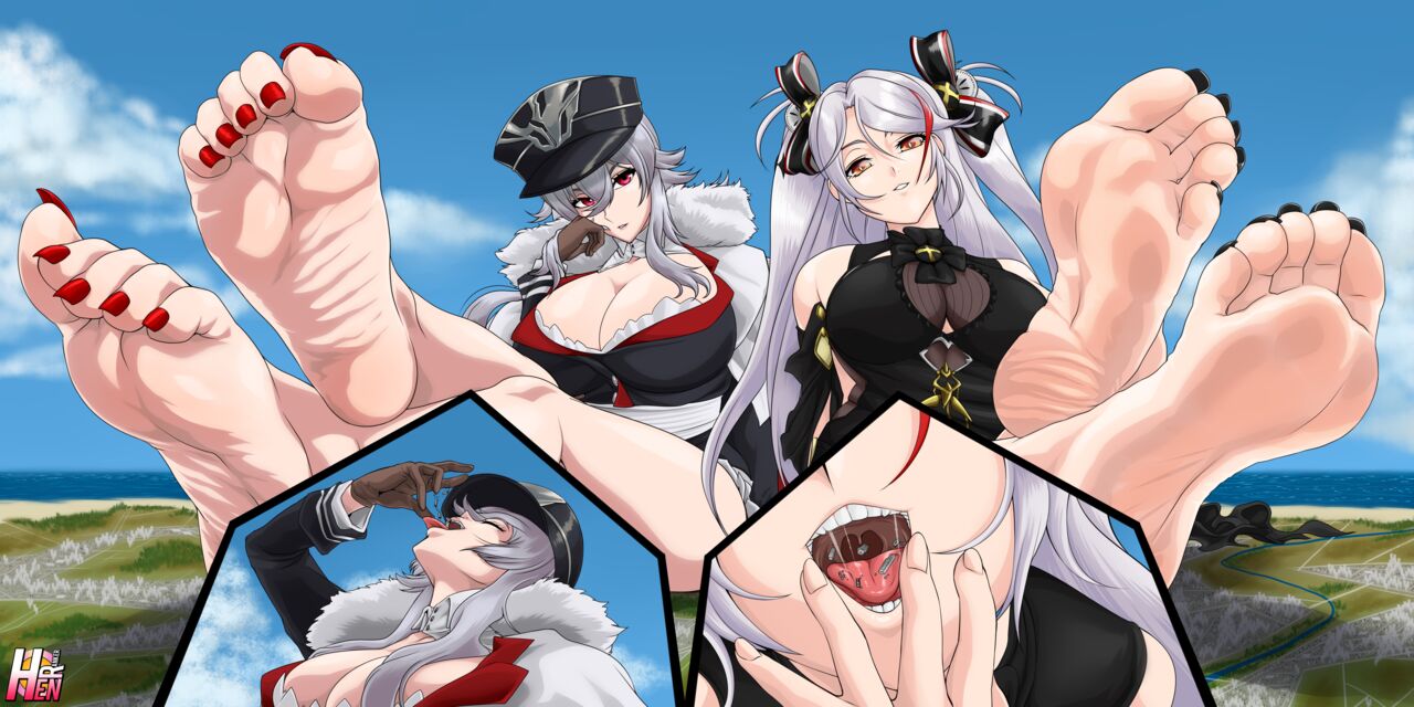 Azur Lane - Prinz and Zeppelin giantess page 4 full