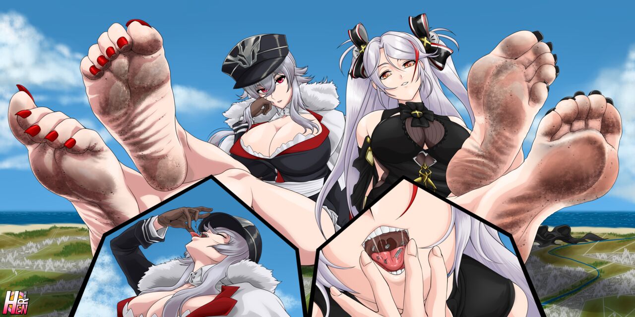 Azur Lane - Prinz and Zeppelin giantess page 6 full