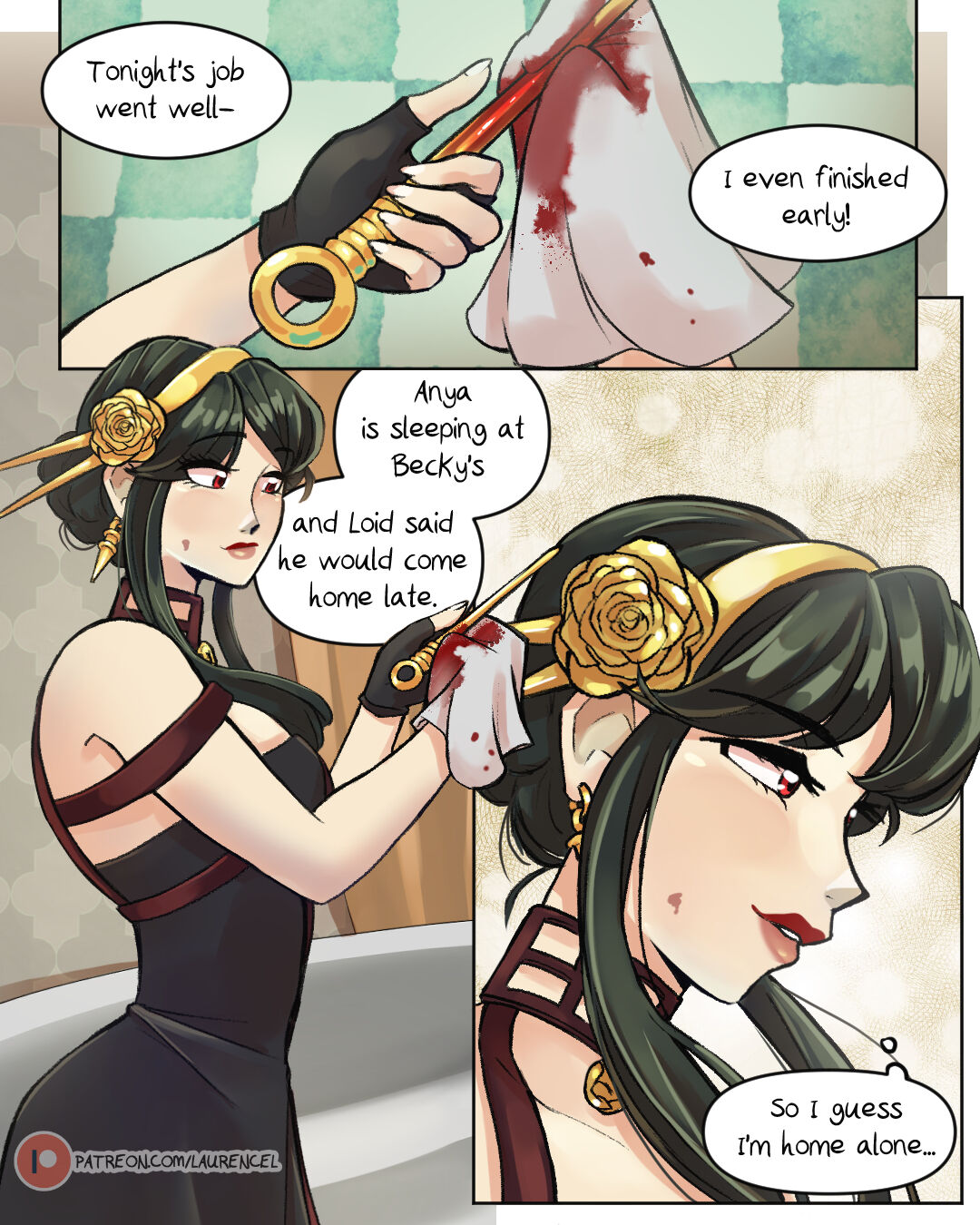 Yor &amp; Loid page 1 full