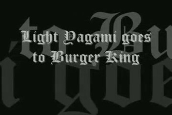Light Orders Burger King, Then Fucks Amane cover