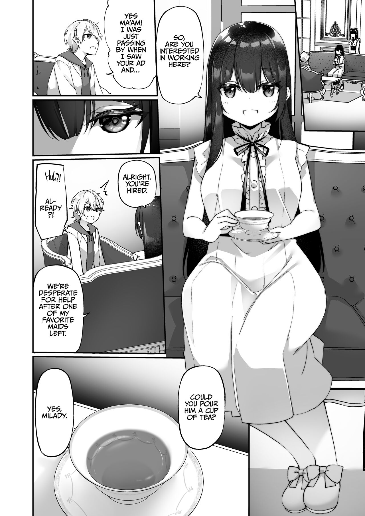 I Turned Into a Sexual Relief Maid page 3 full