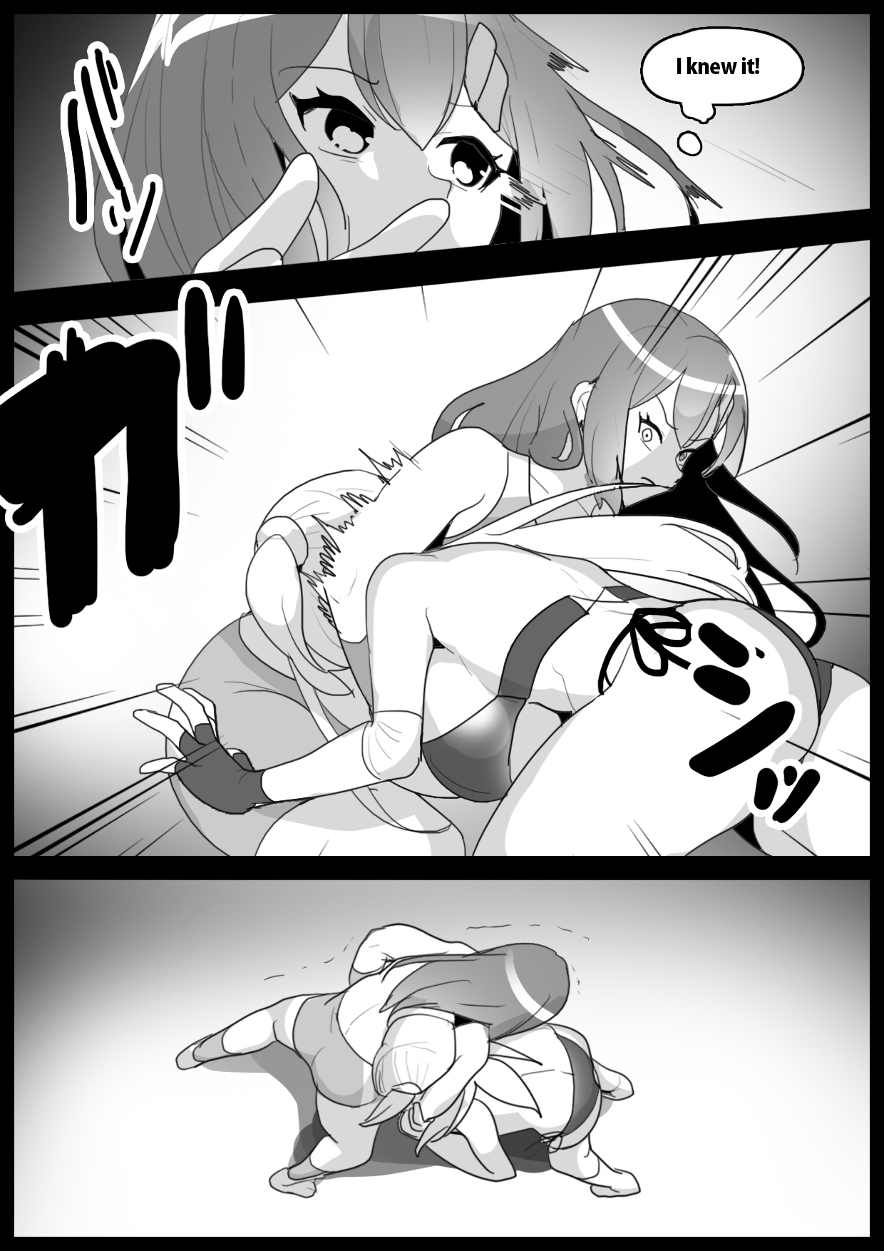 Girls Beat! Plus - Yuuna Hiiragi vs Saki page 4 full