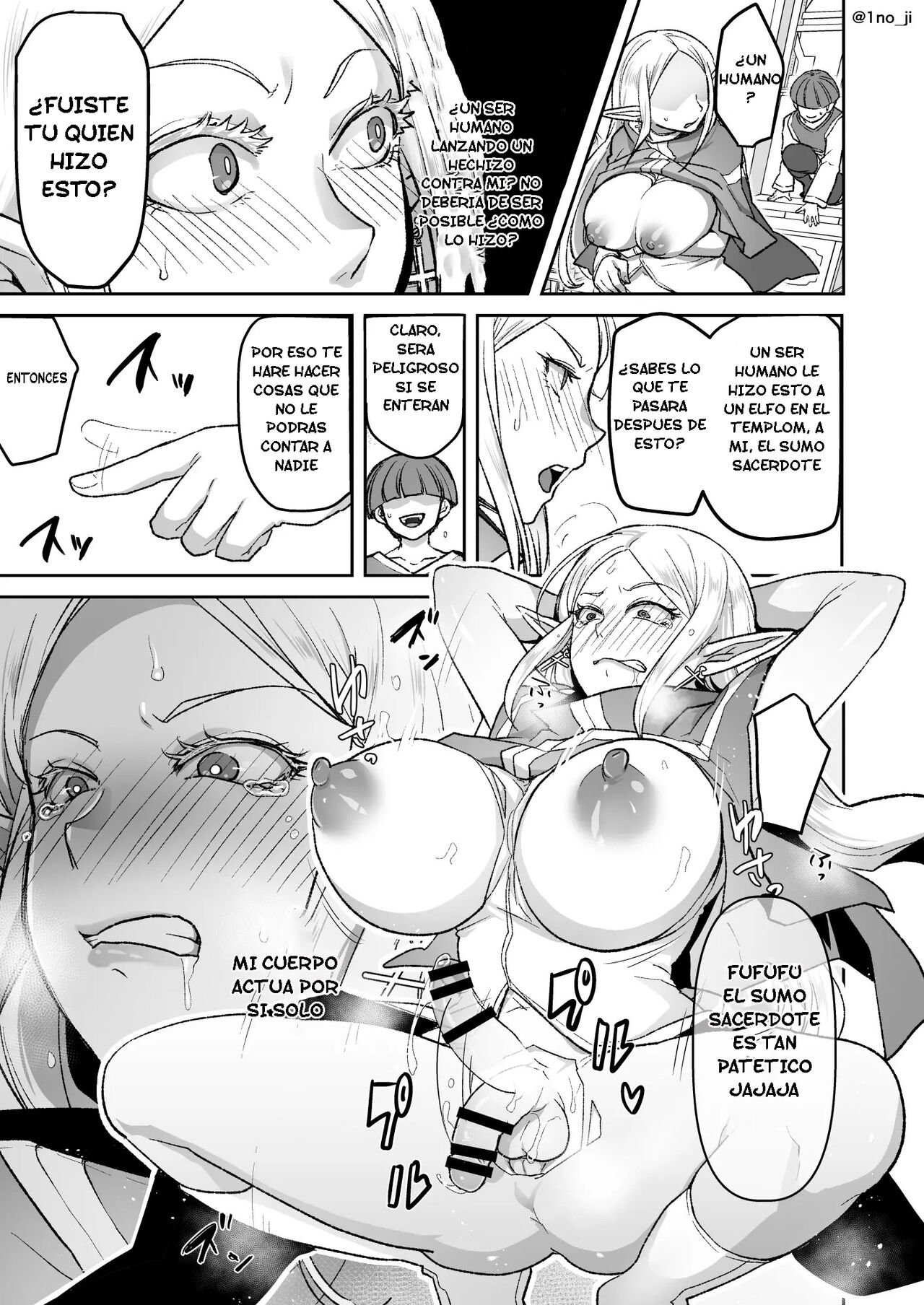 Warui Elf O Shemale Ni Shite Kaishin Saseru Hanashi page 3 full