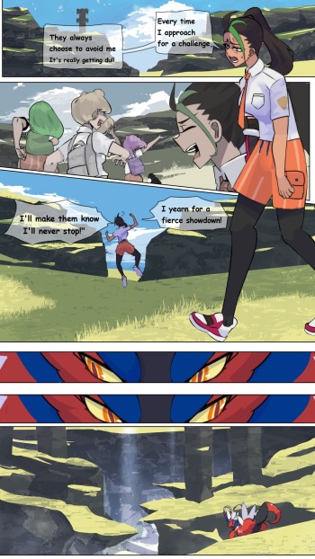 Nemona's defeat cover