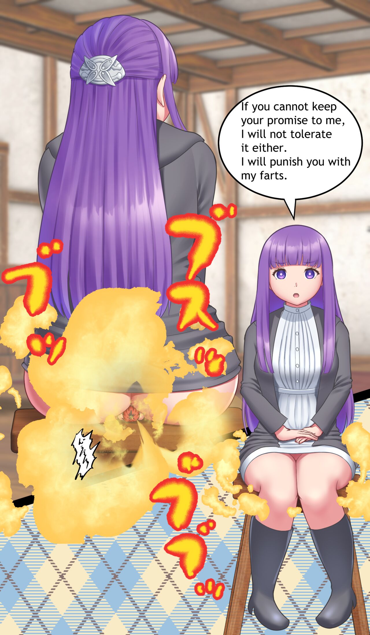 Sousou no Frieren Farts page 6 full