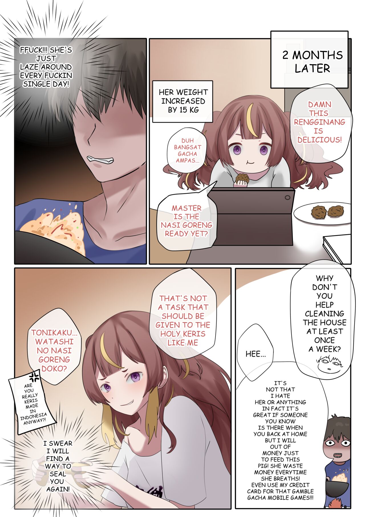 My 800 Years Old Keris Can't be This Sexually Frustated! page 5 full