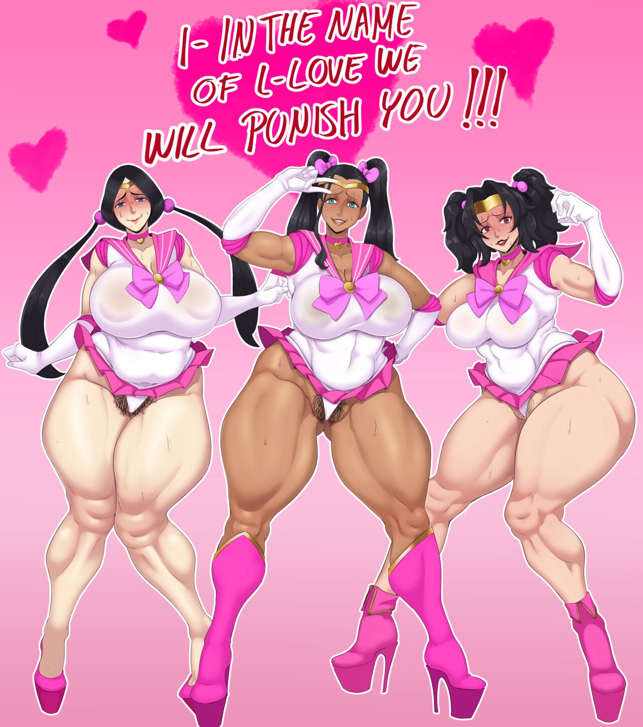 Cutey Lovely Magical Hags page 1 full