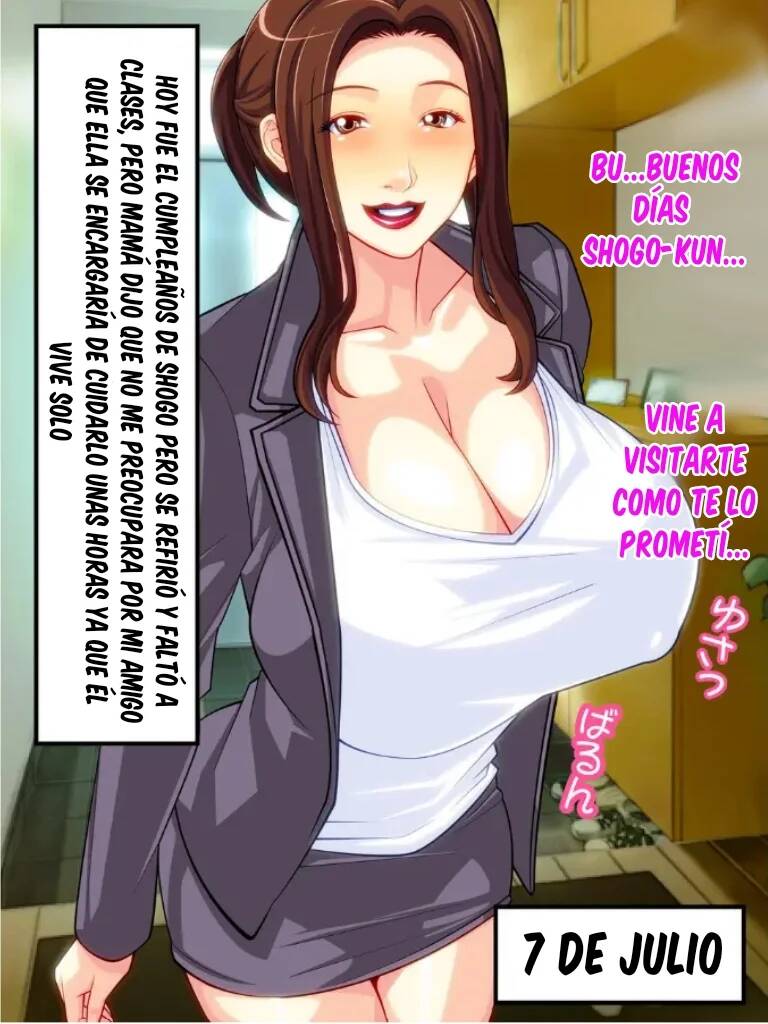 Tomodachigonomi no Onna ni Natta Kaa-san page 10 full