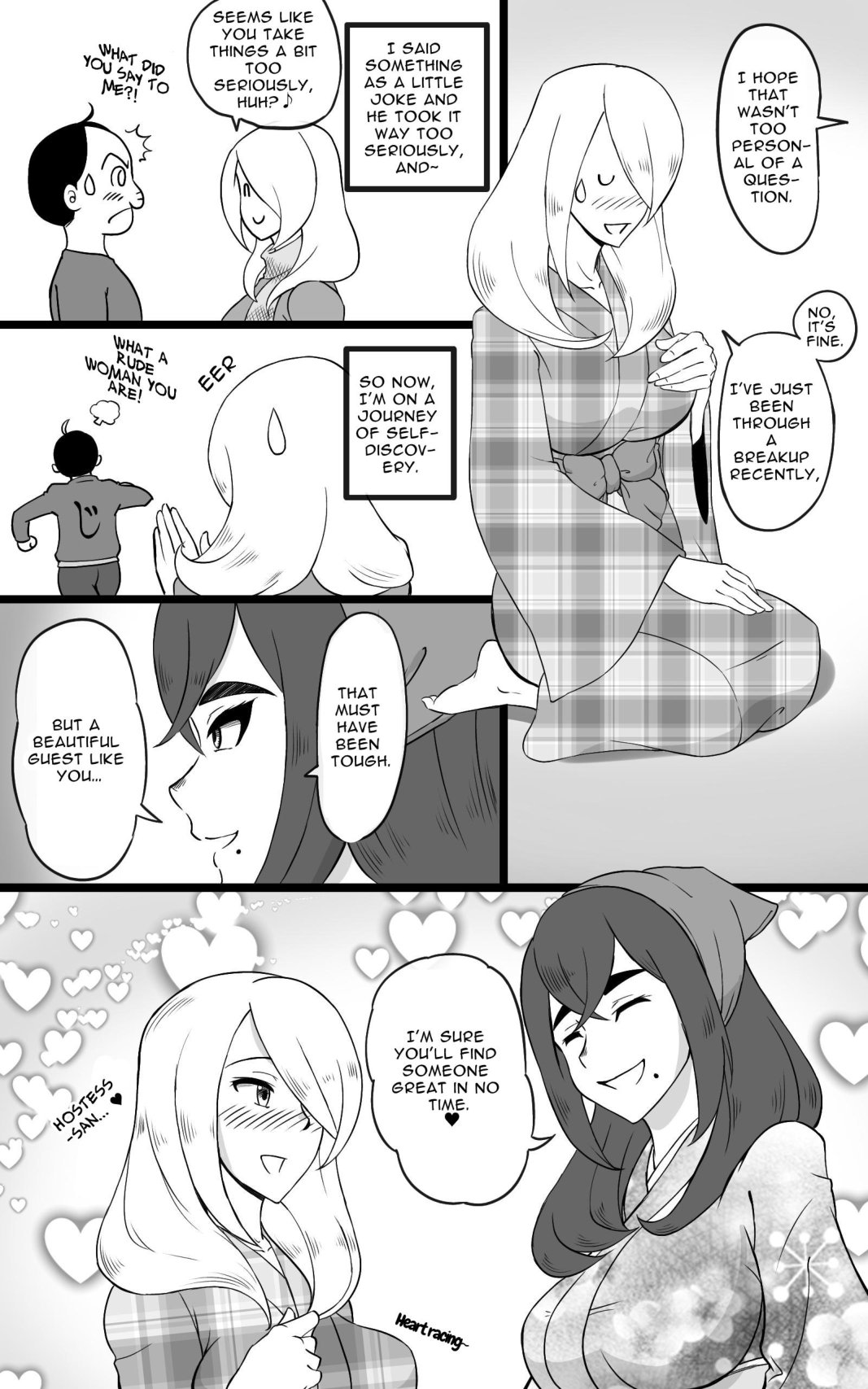 Hitou Futanari Onsen Himitsu no Shoushin Ryokou | Hidden Futanari Hot-springs Retreat ~what becomes of the broken hearted~ page 5 full
