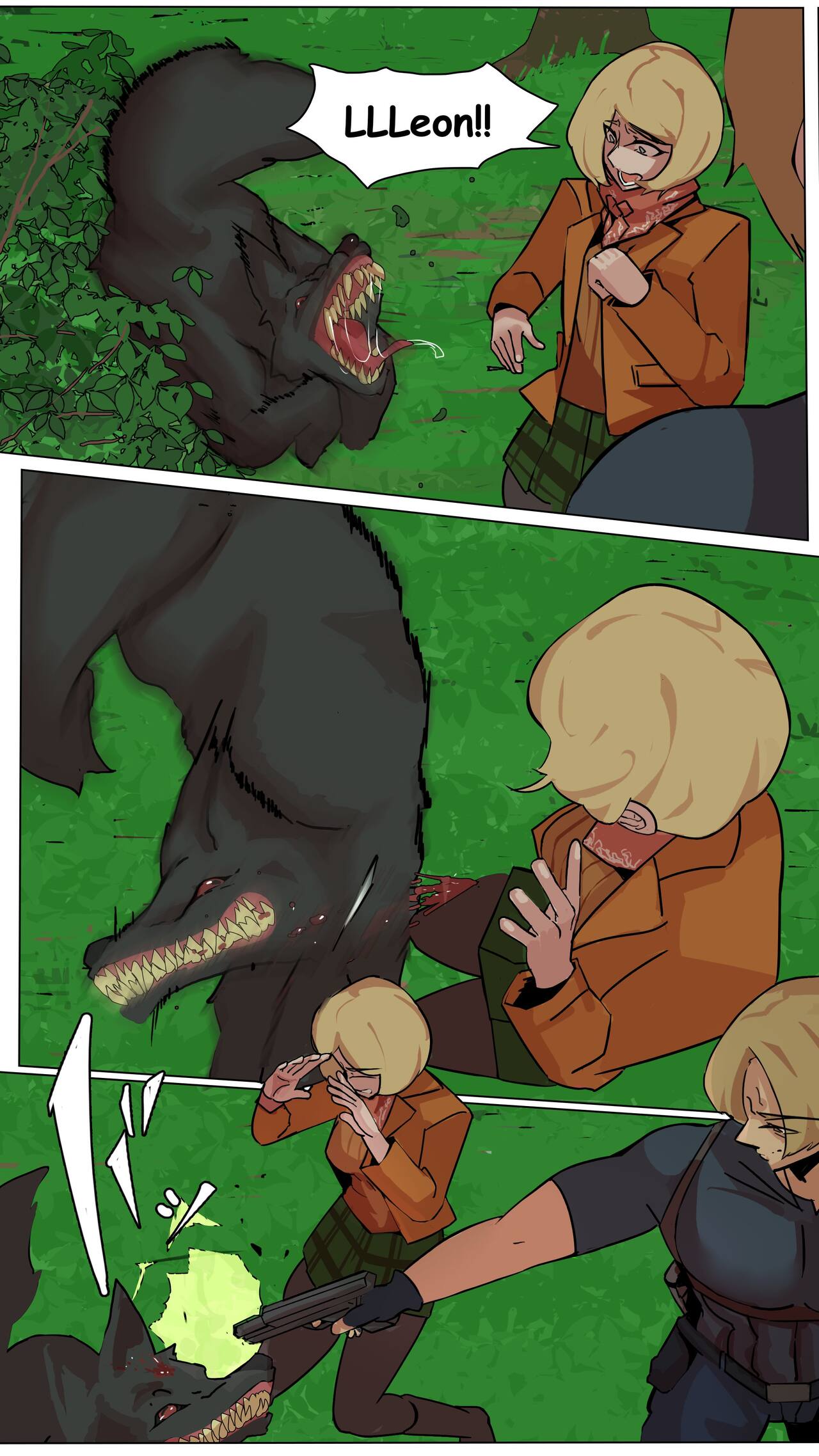 Resident Evil 4: Werewolf Edition page 9 full