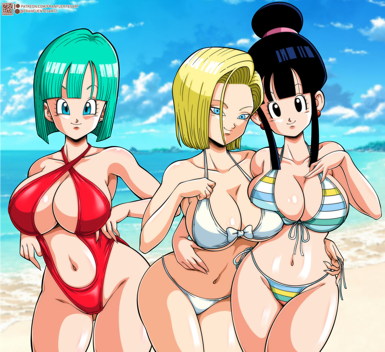 Girls of Dragonball page 6 full