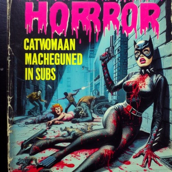 Catwoman in Violent Perils 2 cover