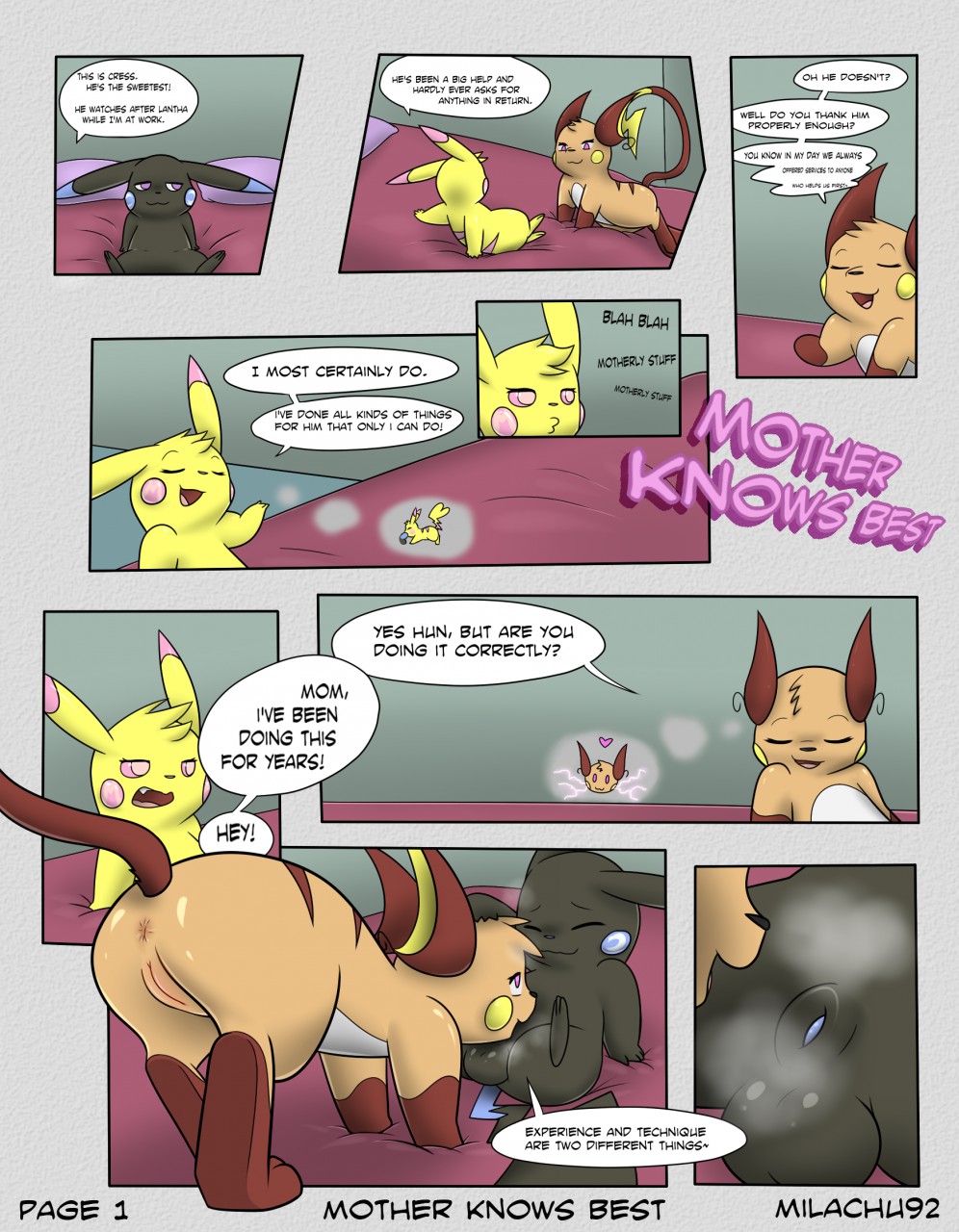 Mother Knows Best page 1 full