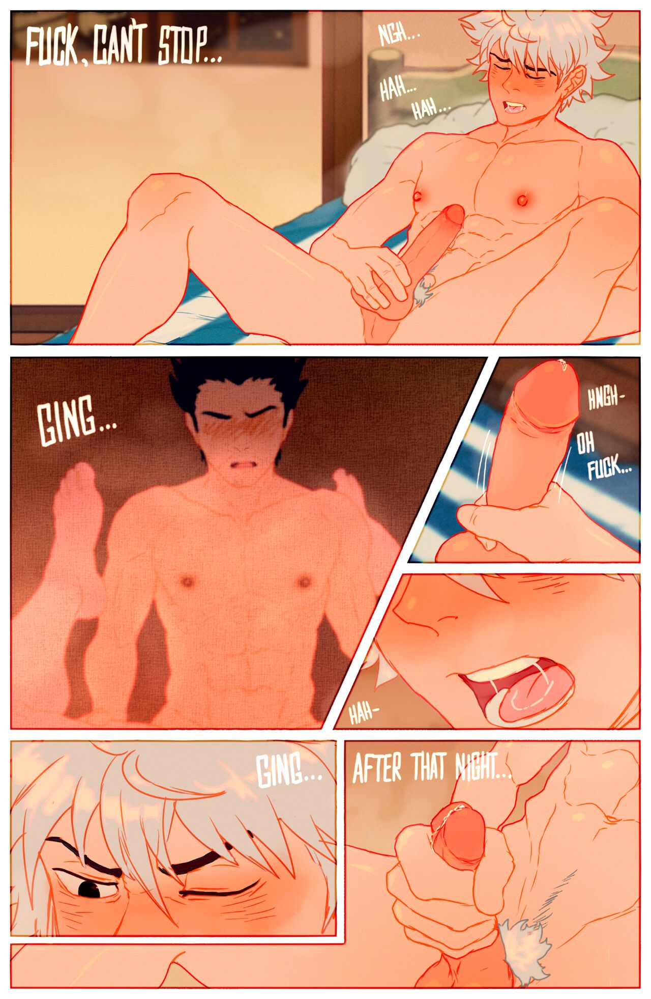 Nirvana - Ging x Killua - HxH Comic page 4 full