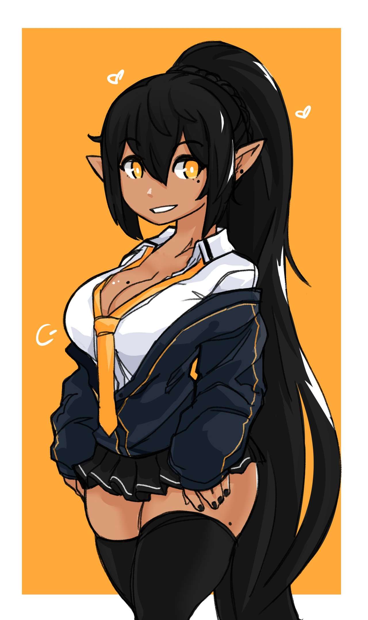 River - Dark Elf Gal page 2 full