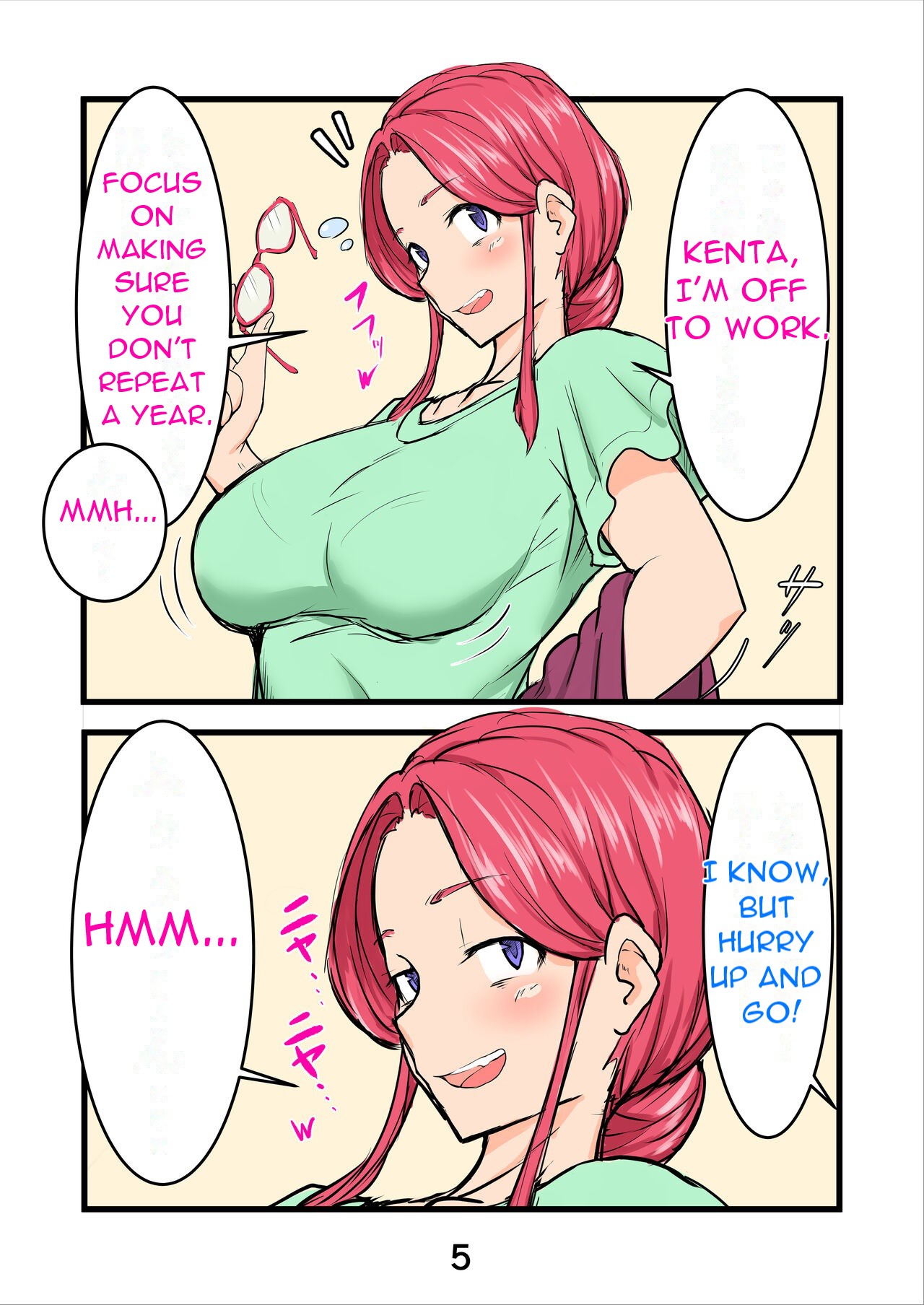 Haramaseta Bunny Girl wa, Boku no Kaa-chan!? page 8 full
