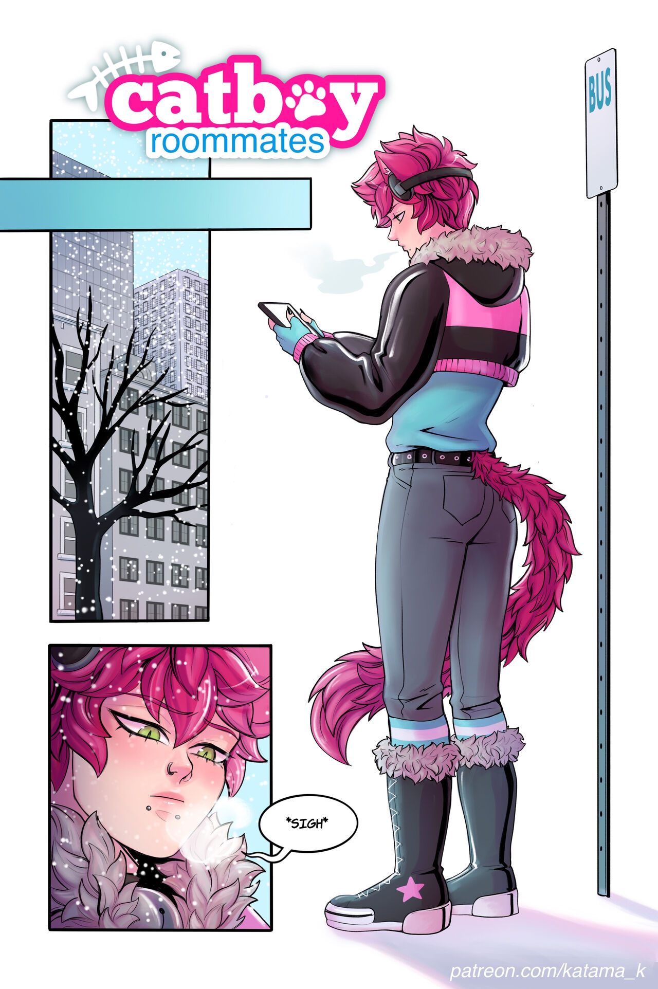 Catboy Roommates page 2 full