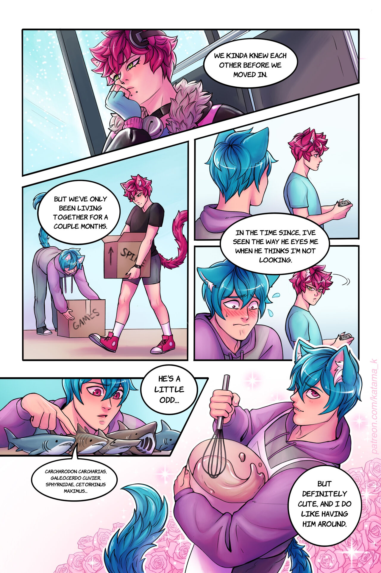Catboy Roommates page 4 full