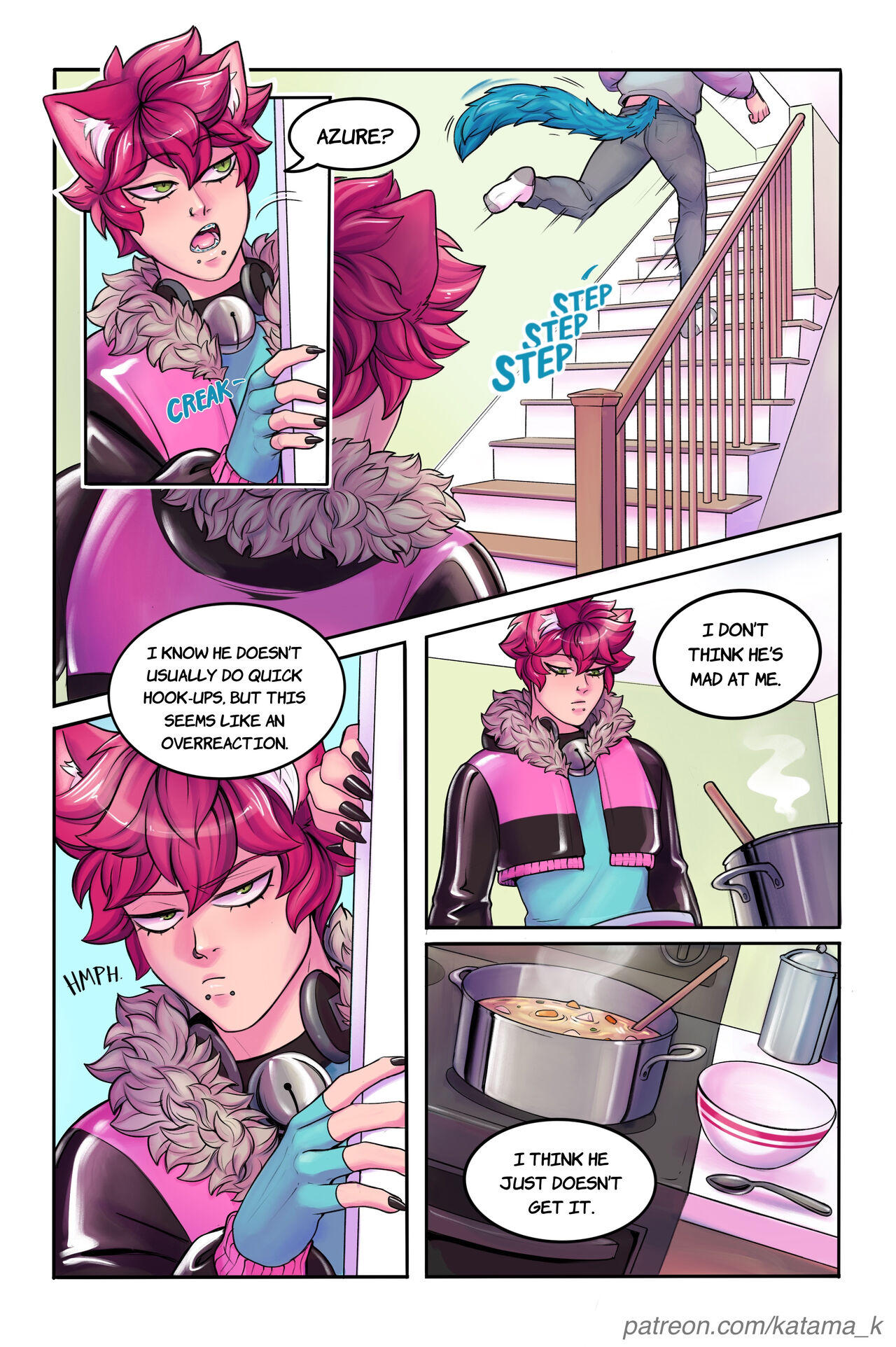 Catboy Roommates page 7 full