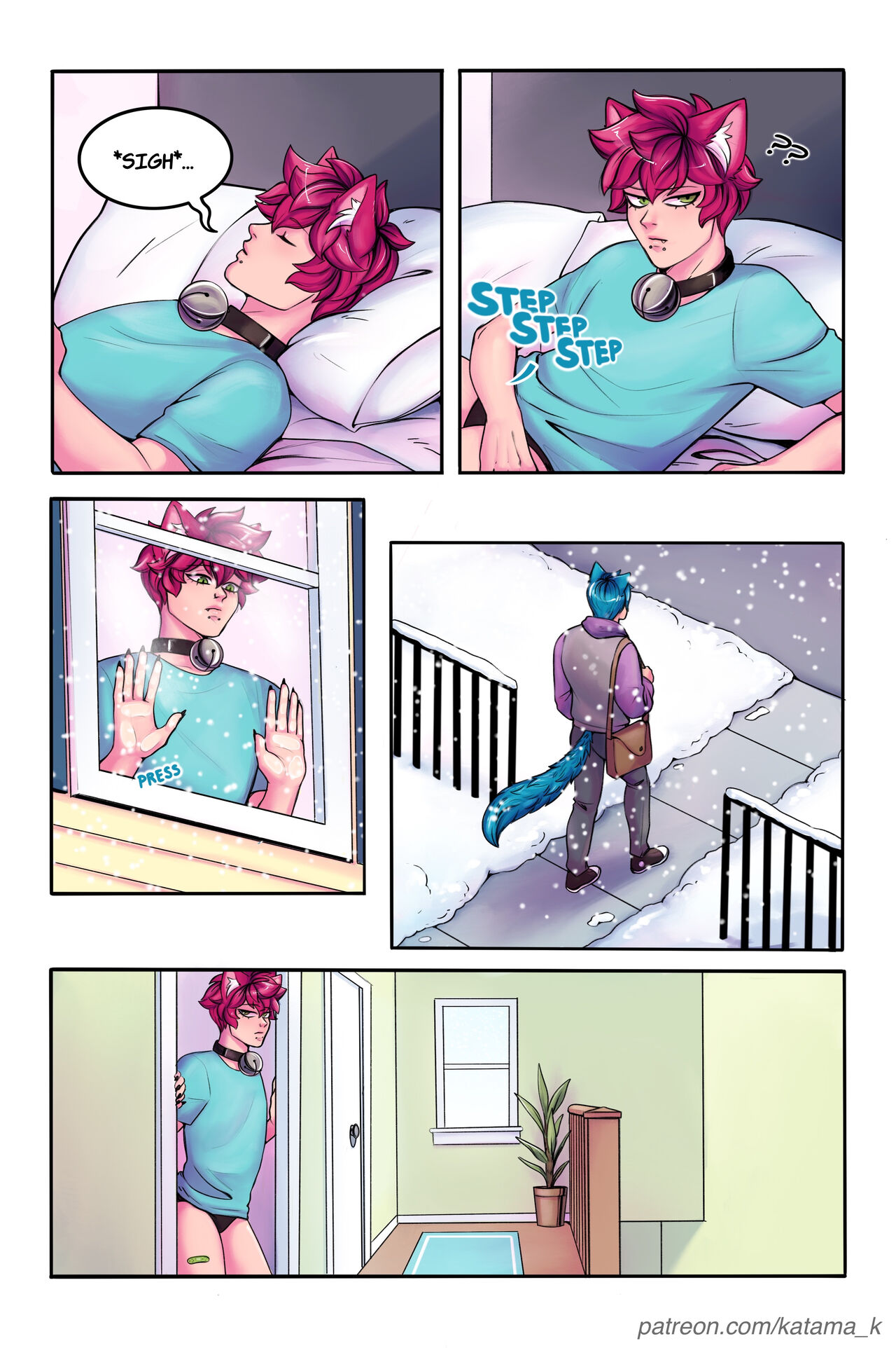 Catboy Roommates page 9 full