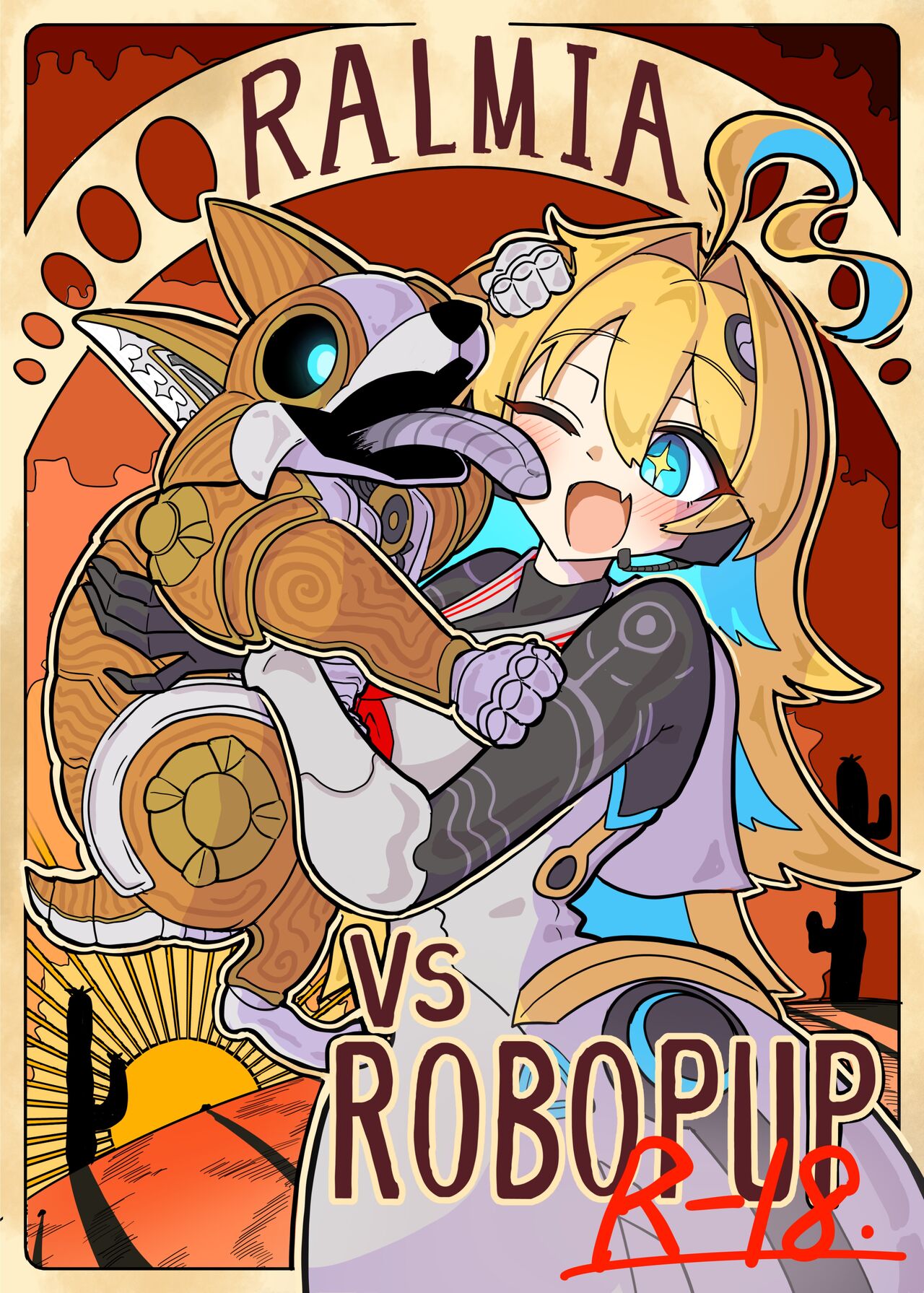 Ralmia vs Robopup page 1 full